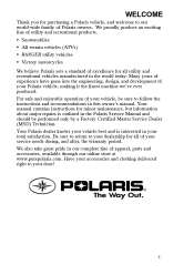 2008 Polaris Trailboss 330 Owners Manual