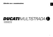 2003 Ducati Multistrada 1000DS Owners Manual