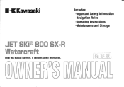 2007 Kawasaki JET SKI 800 SX-R Owners Manual