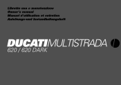 2006 Ducati Multistrada 620 Dark Owners Manual