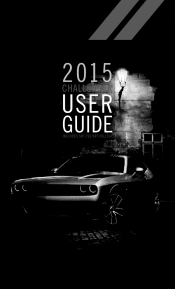 2015 Dodge Challenger User Guide
