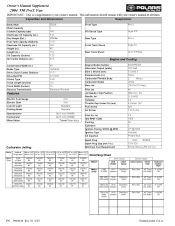 2004 Polaris 550 Pro X Fan Owners Manual
