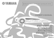 2009 Yamaha Motorsports Road Star Owners Manual