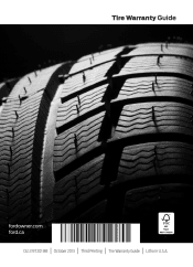 2014 Ford Escape Tire Warranty Printing 3