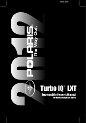 2012 Polaris Turbo IQ LXT Owners Manual