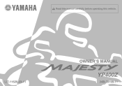 2010 Yamaha Motorsports Majesty Owners Manual