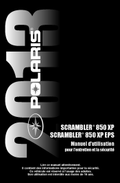 2013 Polaris Scrambler XP 850 Owners Manual