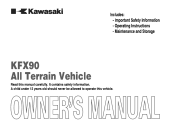 2010 Kawasaki KFX90 Owners Manual