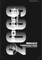 2009 Polaris WideTrak LX Owners Manual
