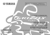 2012 Yamaha Motorsports Grizzly 700 4x4 EPS Owners Manual