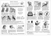 2003 Mercury Sable Safety Advice Card 1st Printing