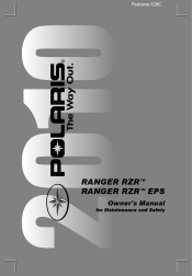 2010 Polaris RZR Owners Manual