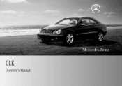 2009 Mercedes CLK-Class Owner's Manual