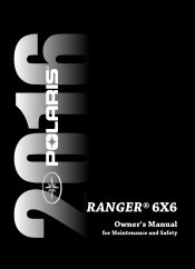 2016 Polaris Ranger 6x6 Owners Manual