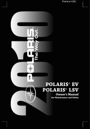 2010 Polaris Polaris EV Owners Manual