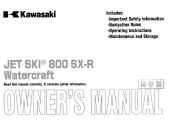 2006 Kawasaki JET SKI 800 SX-R Owners Manual