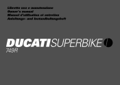 2006 Ducati Superbike 749R Owners Manual