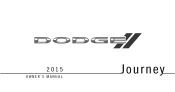 2015 Dodge Journey Owner Manual