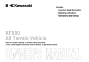 2011 Kawasaki KFX90 Owners Manual