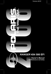 2008 Polaris Ranger 500 4x4 EFI Owners Manual