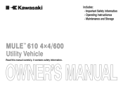 2012 Kawasaki MULE 600 Owners Manual
