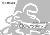 2008 Yamaha Motorsports V Star 250 Owners Manual
