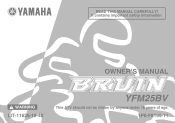 2006 Yamaha Motorsports Bruin 250 Owners Manual