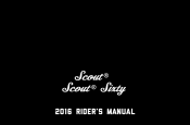 2016 Polaris SCOUT SIXTY - ENGLISH Owners Manual