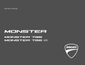 2010 Ducati Monster 796 Owners Manual