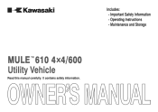 2013 Kawasaki MULE 600 Owners Manual