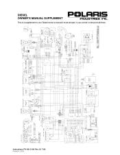 1999 Polaris Diesel Owners Manual
