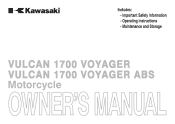 2013 Kawasaki Vulcan 1700 Voyager ABS Owners Manual