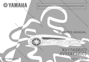 2014 Yamaha Motorsports Road Star Silverado S Owners Manual