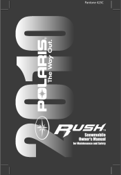 2010 Polaris Rush Owners Manual