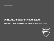 2010 Ducati Multistrada 1200 S Touring Owners Manual