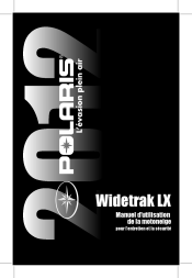 2012 Polaris WideTrak LX Owners Manual