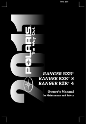 2011 Polaris RZR 4 Owners Manual