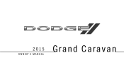 2015 Dodge Grand Caravan Passenger Owner Manual