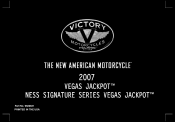 2007 Polaris Ness Signature Series Vegas Jackpot Owners Manual
