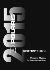 2015 Polaris Brutus HD PTO Owners Manual