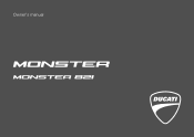 2014 Ducati Monster 821 Dark Owners Manual