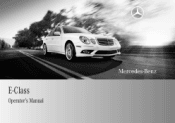 2009 Mercedes S-Class Owner's Manual
