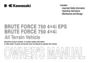 2013 Kawasaki Brute Force 750 4x4i EPS Owners Manual