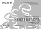 2004 Yamaha Motorsports Beartracker Owners Manual
