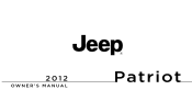 2012 Jeep Patriot Owner Manual