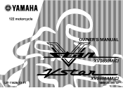 2000 Yamaha Motorsports V Star Custom Owners Manual