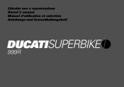 2006 Ducati Superbike 999R Owners Manual