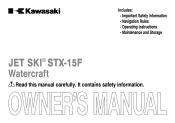 2014 Kawasaki JET SKI STX-15F Owners Manual
