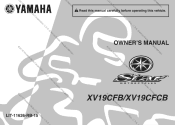 2015 Yamaha Motorsports Raider Bullet Cowl Owners Manual