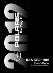 2012 Polaris Ranger 400 Owners Manual